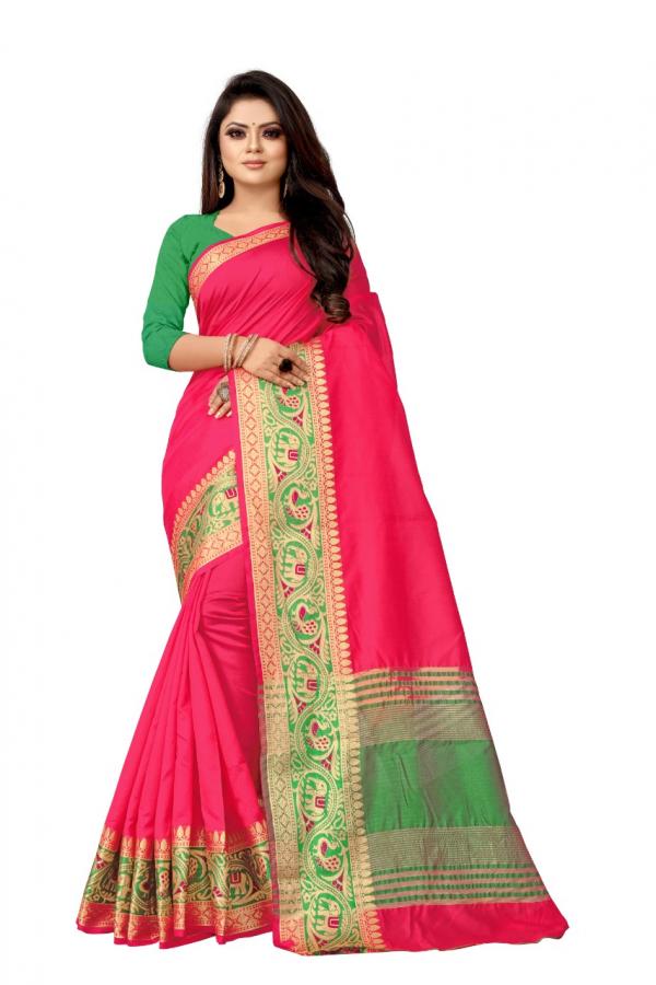 Crystal Vol-1 Art Silk Women Designing Style Saree